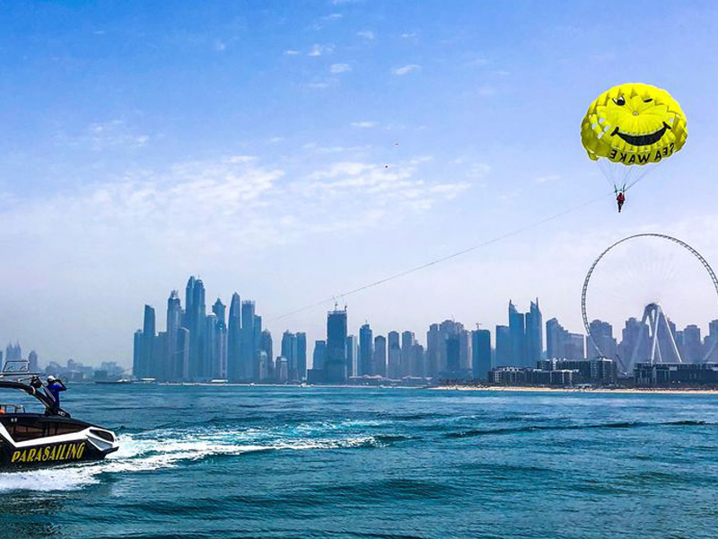 Parasailing Adventure & Boat Tour