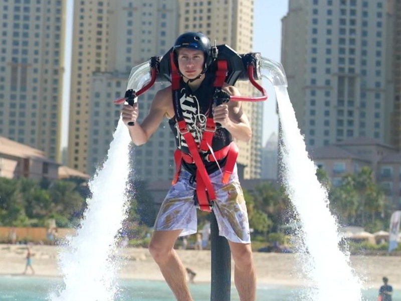 Dubai: 30-Min Water Jetpack tour at The Palm