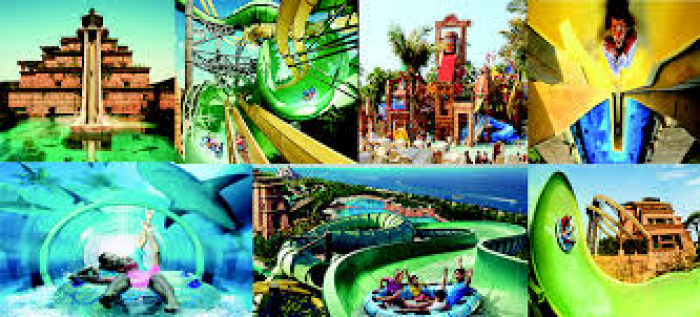 Dubai water park and resort