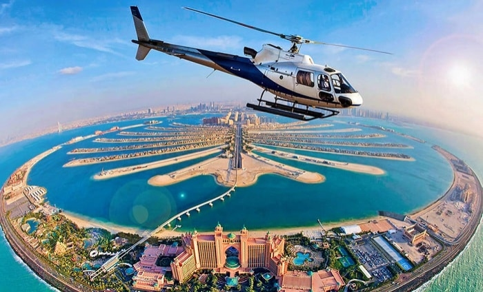 Dubai helicopter tour price