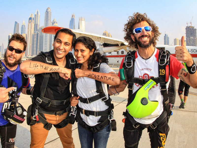 Dubai: Skydive over the Palm or the Desert