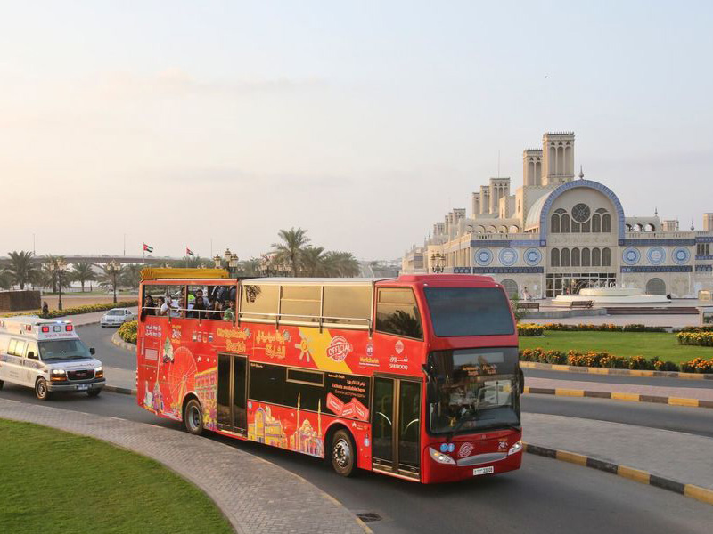 Sharjah: Hop On Hop Off Bus Tour