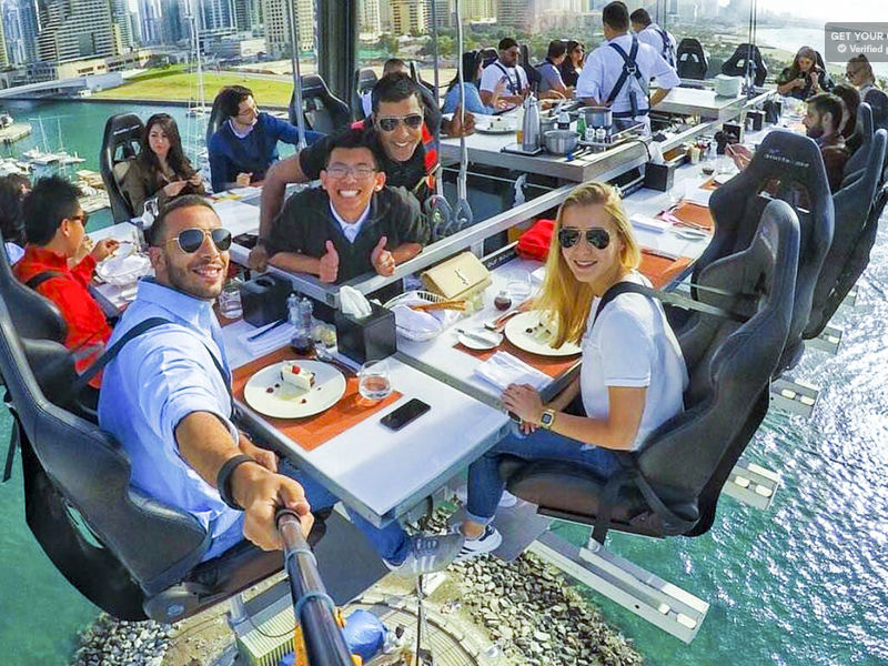 Dubai: Dinner in the Sky Experience