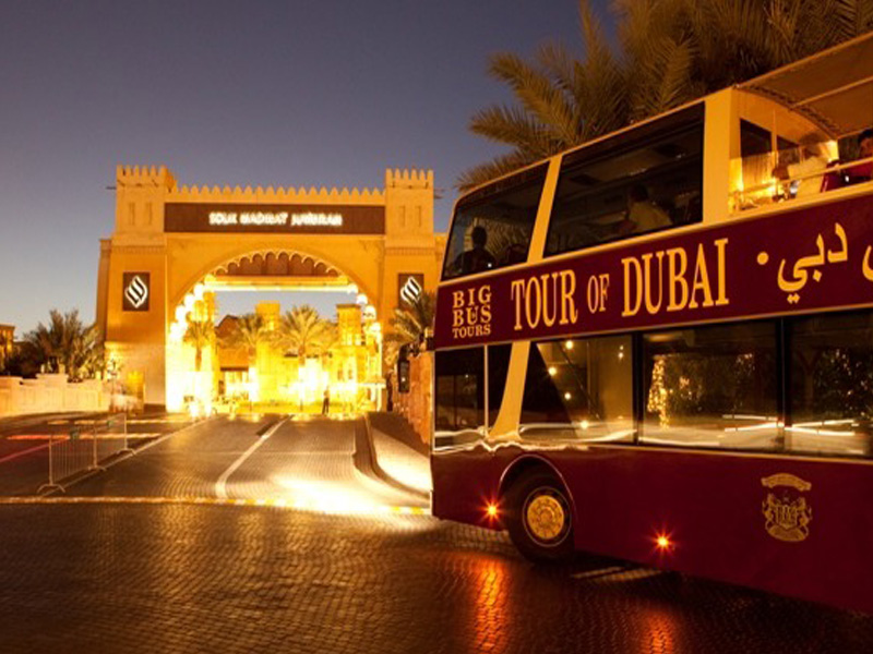 Big Bus Night Tour Dubai Panoramic Tour