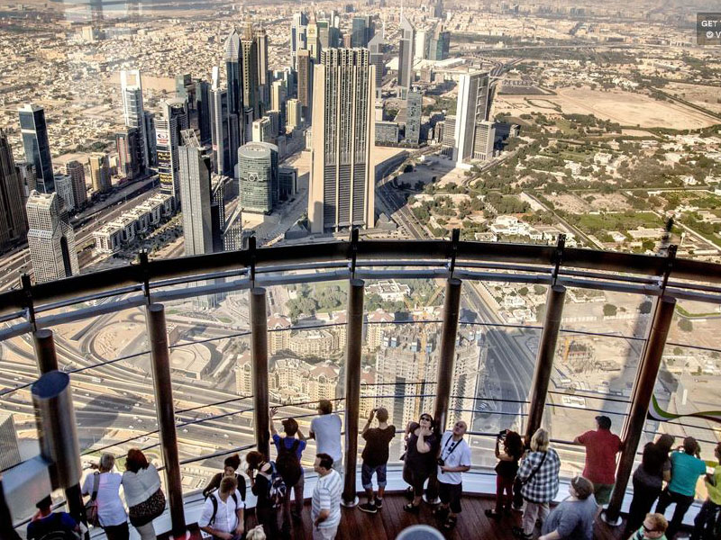 Dubai Burj Khalifa Level 124, 125 and 148