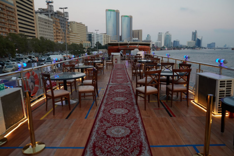 Dubai Dhow Cruise Dinner in Deira Creek