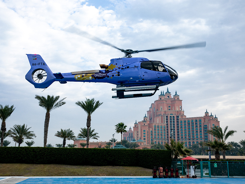 Atlantis The Palm Helicopter Tour