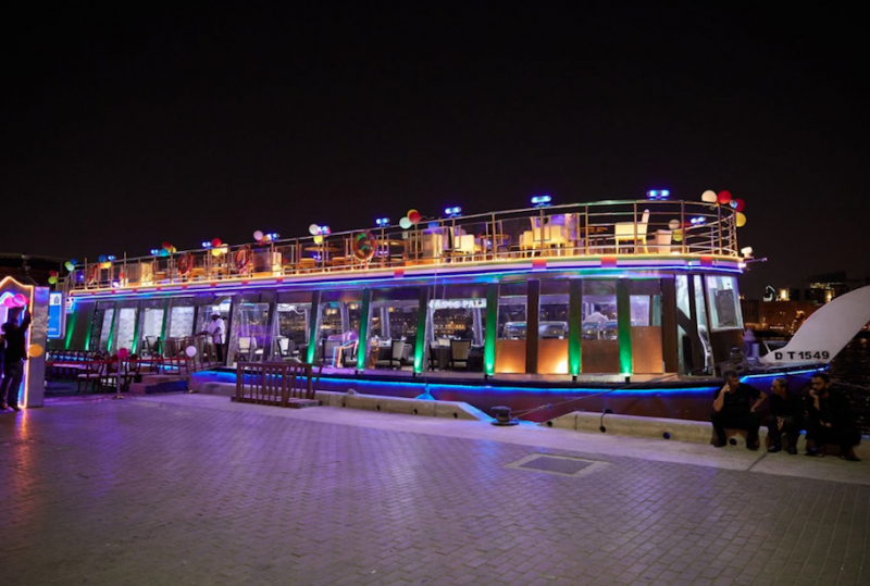 Dubai Dhow Cruise Dinner in Deira Creek